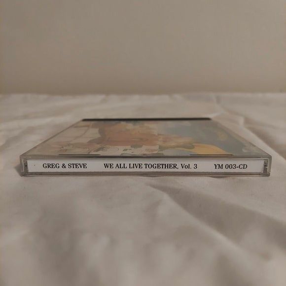 Greg & Steve - We All Live Together  Vol. 3 CD Youngheart Records 1979 - Picture 3 of 6